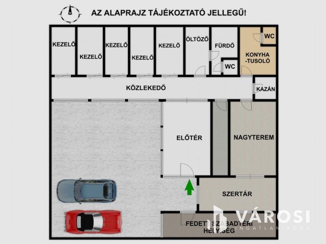 Full belvárosi szépségszalon-üzlethelyiség