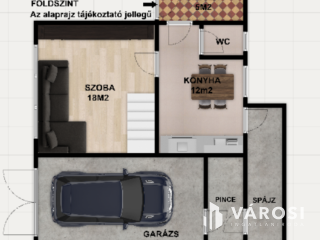 Kétszintes családi otthon, 2 percre a fürdőtől