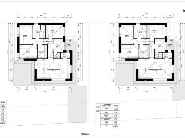 95 m2-es, új építésű családi ház a Szőlőskert lakóparkban