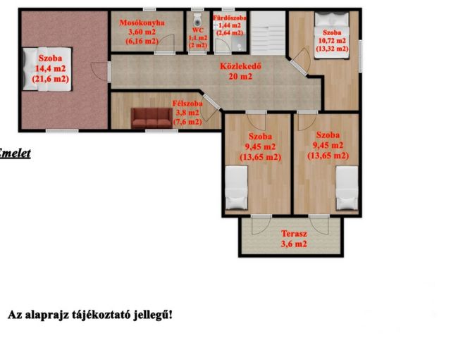 Kétgenerációs otthon a Várfürdő közelében