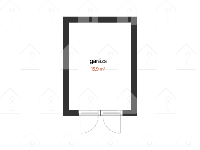 Eladó garázs a belvárosban