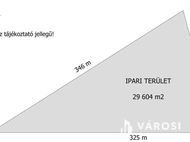 Eladó Ipari terület Győrben M1 autópálya közelében